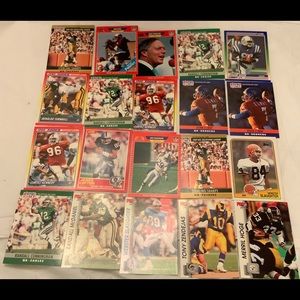 Bundle of Football Cards Lot 10